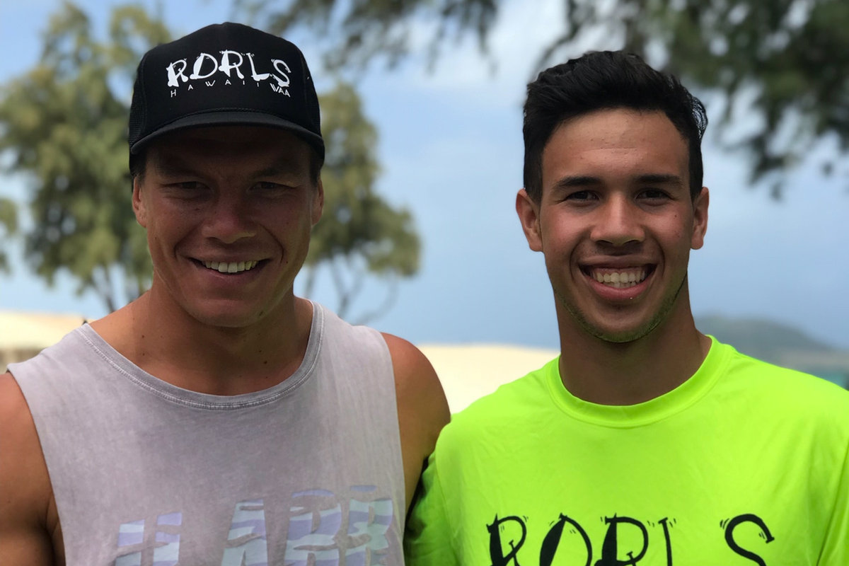 Christian Hauata Marston, co-founder of RDRLS Hawaii and founder of Aloha Aito race